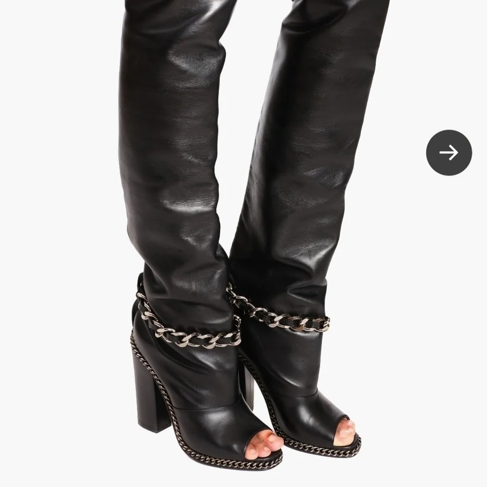 Balmain | Doll Chain Over Knee Boot